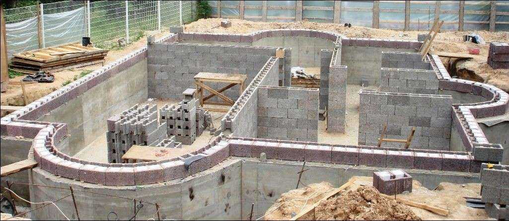 Строительство цокольного этажа своими руками.
