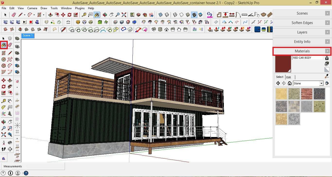 Sketchup каркасный дом: как построить здание в программе, проектирование основных элементов