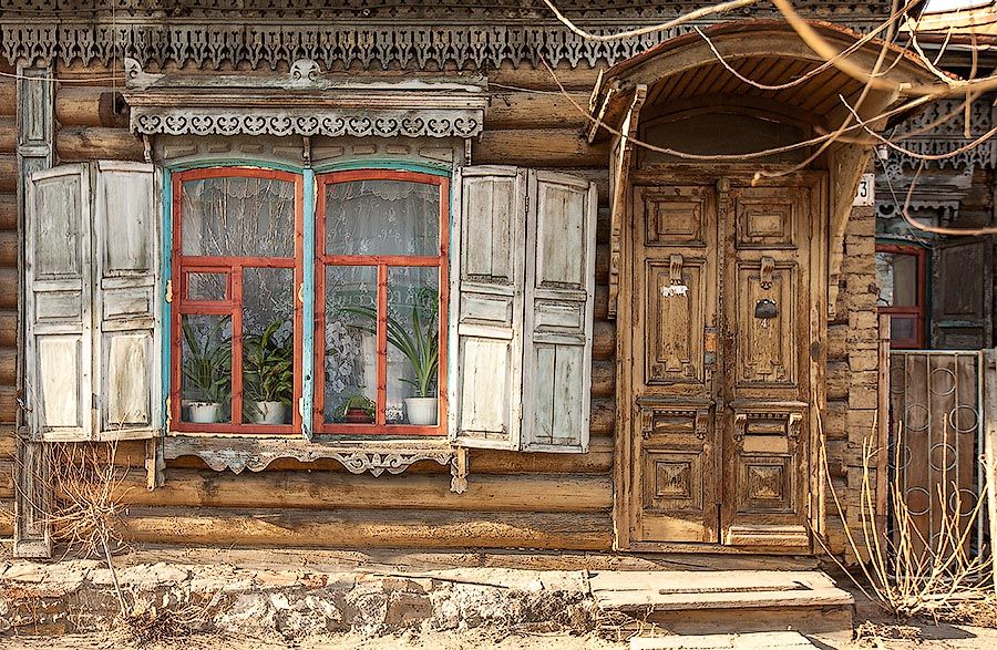 Красивые деревянные дома (92 фото)