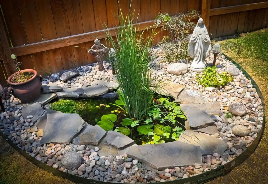 садовый пруд дизайн фото