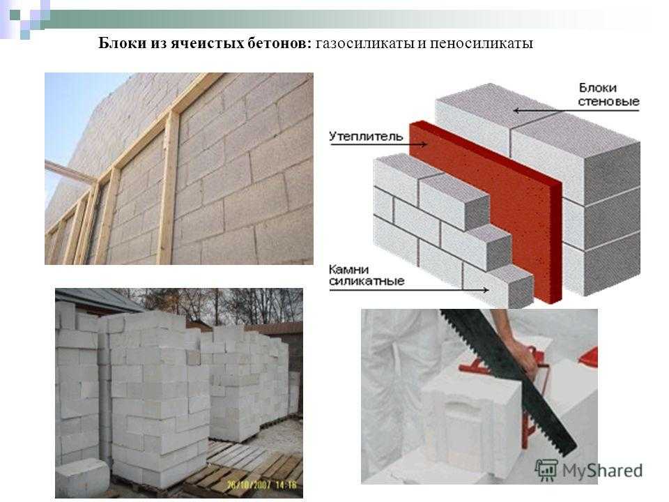 Свойства и виды стеновых блоков из ячеистого бетона