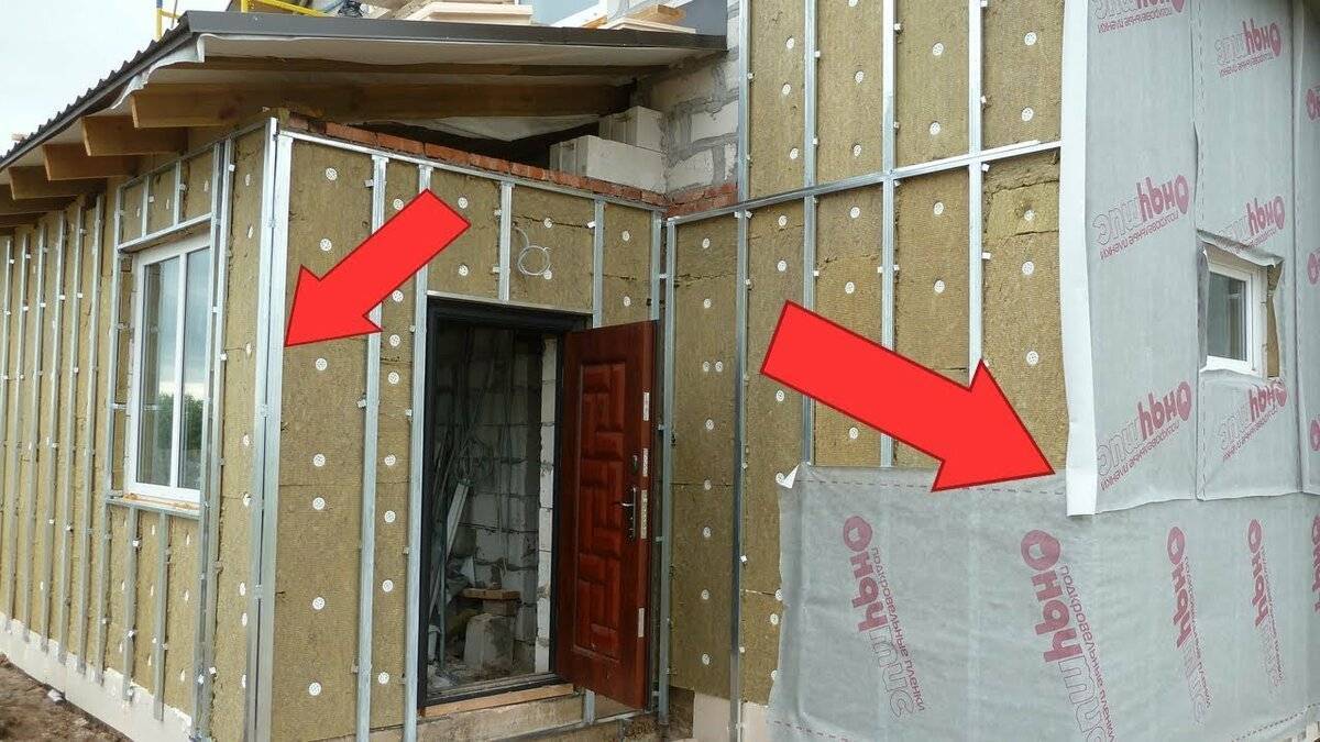 Утепление под сайдинг – отделка дома сайдингом с утеплением