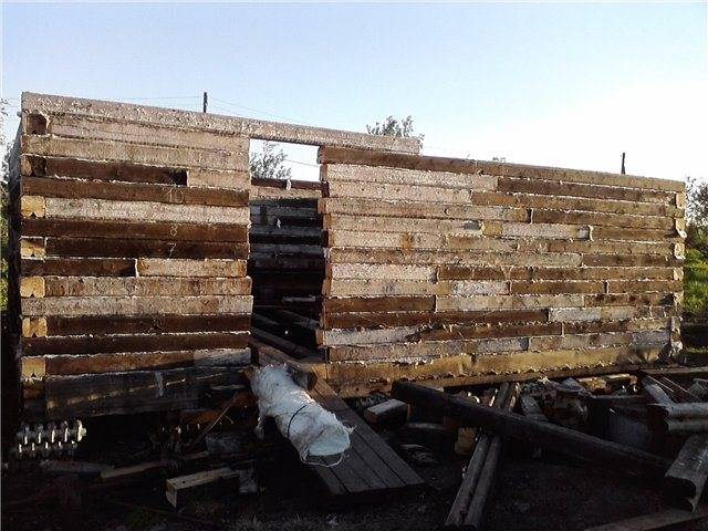 Баня из шпал своими руками строительство и ремонт бани