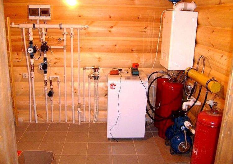 Отопление частного дома без газа и электричества: какие способы?