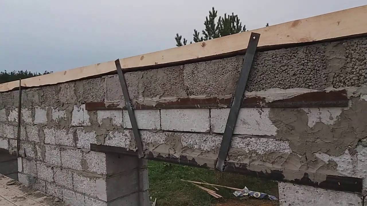 Мауэрлат на газобетон: установка и крепление, методы и свойства материала